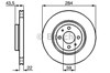 Ротор тормозной 0986478810 BOSCH