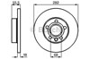 Передний тормозной диск 0986478870 BOSCH