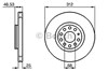 Тормоз дисковый передний 0986479057 BOSCH