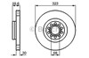 Ротор тормозной 0986479060 BOSCH