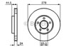 Ротор тормозной 0986479069 BOSCH