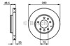 Тормоз дисковый передний 0986479132 BOSCH