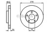 Диск тормозной передний 0986479179 BOSCH