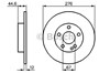 Тормоз дисковый передний 0986479185 BOSCH