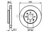 Передний тормозной диск 0986479226 BOSCH