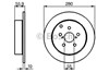 Диск тормозной задний 0986479242 BOSCH