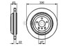 Задний дисковый тормоз 0986479285 BOSCH