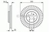 Диск тормозной передний 0986479329 BOSCH