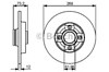 Задний дисковый тормоз 0986479387 BOSCH