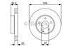 Диск тормозной передний 0986479407 BOSCH