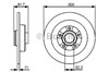 Тормозной диск 0986479446 BOSCH