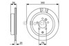 Задний тормозной диск 0986479492 BOSCH