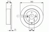 Тормозной диск 0986479509 BOSCH