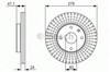 Ротор тормозной 0986479649 BOSCH