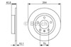 Задний тормозной диск 0986479715 BOSCH