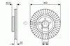 Передний тормозной ротор 0986479956 BOSCH