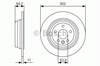 Тормозной диск 0986479B19 BOSCH