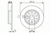 Дисковый тормоз 0986479B93 BOSCH