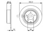 Задний тормозной диск 0986479R07 BOSCH