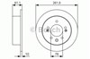 Дисковый тормоз 0986479R09 BOSCH