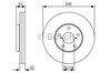 Передний тормозной диск 0986479R20 BOSCH