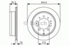 Задний тормозной диск 0986479R32 BOSCH