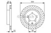 Передний тормозной диск 0986479T33 BOSCH