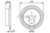 Тормозные диски 0986479T57 BOSCH