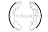 Колодки тормозные задние, барабанные 0986487576 BOSCH