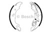 Задние барабанные тормозные колодки 0986487596 BOSCH