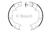 Тормоза рабочие задние ножные и тормозные барабаны 0986487683 BOSCH