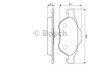 Колодки тормозные передние дисковые 0986494034 BOSCH