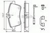 Колодки тормозные передние дисковые 0986494085 BOSCH