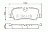 Колодки дисковые  0986494148 BOSCH