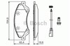 Колодки тормозные передние дисковые 0986494236 BOSCH