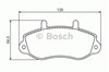 Колодки тормозные 0986494288 BOSCH