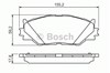 Тормозные колодки 0986494316 BOSCH