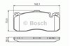 Колодки тормозные дисковые комплект 0986494428 BOSCH