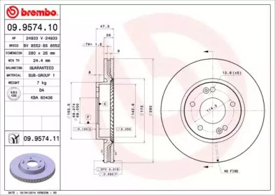 09957411 Brembo