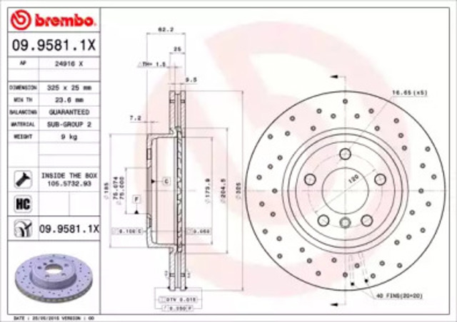 0995811X Brembo