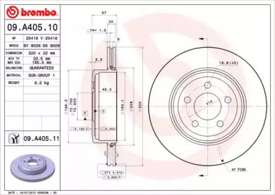 09A40511 Brembo