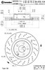 Диск тормозной передний 09A73211 BREMBO