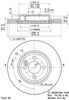 Ротор тормозной 09A76111 BREMBO