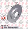 Диск тормозной задний 100124820 ZIMMERMANN