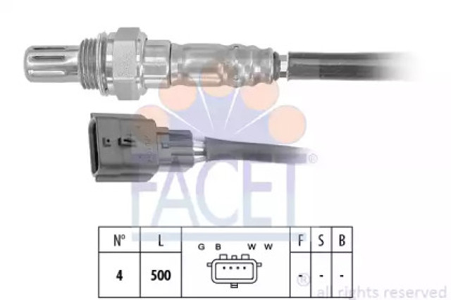 Лямбдазонд, датчик кисню після каталізатора 108094 Facet