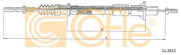Трос сцепления Opel Omega A