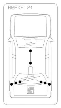 Трос ручника
 Opel Astra
