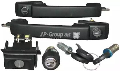 Личинка замка двери передней 1187500410 JP GROUP