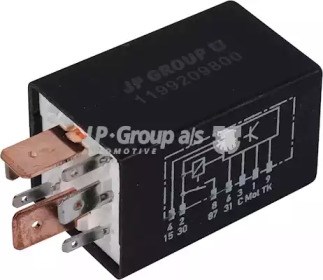 Реле электробензонасоса 1199209800 JP GROUP