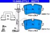 Комплект задних колодок 13046027732 ATE